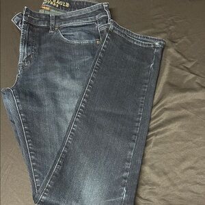 American Eagle Outfitters Men’s Skinny Straight Jeans — Dark Indigo Blue